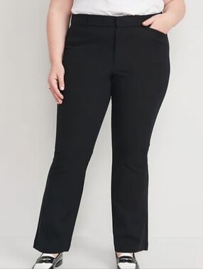 Old Navy Black Flare Pixie Pants